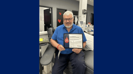 NCBB Donor David Clements Reaches 300 Donations!